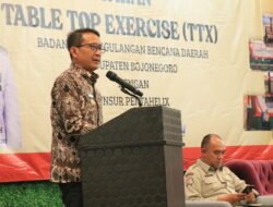Hadiri Drill PDKB Table Top Exercise 2025, Ini yang di Sampaikan Bupati Wahono
