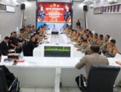 Sinergi Kamtibmas: Polres Bojonegoro dan PSHT Jaga Kondusifitas Pengesahan Warga Baru