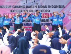 Fun Walk 1000 Bidan dan Peluncuran Senam Sehat BMM: Sebuah Inisiatif untuk Kesehatan dan Kebersamaan di Bojonegoro