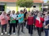 Jalan Santai Dispussip Bojonegoro, Membangun Tubuh Sehat, Semangat Kerja Produktif