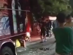 Kuli Panggul Tewas Tertabrak Truk, Sopir Diduga Mengantuk