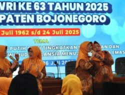 Peringati HUT Ke-63 PWRI, Para Wredatama Bojonegoro Siap Terus Berkontribusi Membangun Bangsa