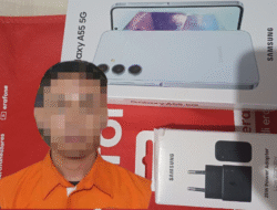 Tekab 308 Polsek Natar Tangkap Pencuri HP Mahasiswi di Acara Hajatan