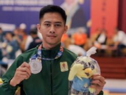 Atlet Tarung Derajat Bojonegoro Raih Medali Perak di ajang POMNAS XIX Tahun 2025