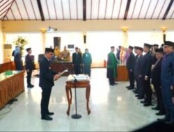 Bupati Bojonegoro, Setyo Wahono Lantik 67 Pejabat Baru