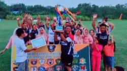 Perangkat Desa Tegalkodo Mboyz Raih Juara AKD Cup 1