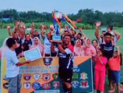 Perangkat Desa Tegalkodo Mboyz Raih Juara AKD Cup 1