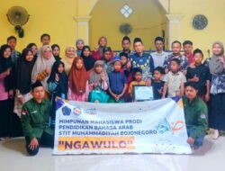 HMP PBA STIT Muhammadiyah Bojonegoro Gelar Ngawulo di LKSA Muhammadiyah Sukosewu