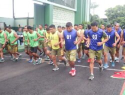 Ratusan Prajurit Kodim 0813 Bojonegoro Tingkatkan Fisik Lewat Garjas Periodik