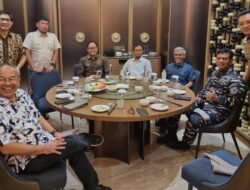 Menjelang Pindah ke Sorong, Yohan Setia Putra Jamu Makan Malam Gubernur AAL Laksda TNI Dato Rusman Sutan Nurdin