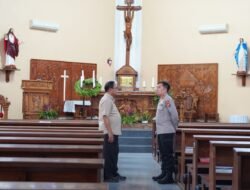 Kapolres Bojonegoro Tinjau Sejumlah Gereja, Pastikan Pengamanan Natal 2025