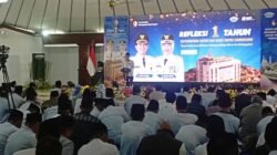 Refleksi Satu Tahun Kepemimpinan Bupati dan Wabup Bojonegoro Serta Aksi Sosial Penyerahan Aset