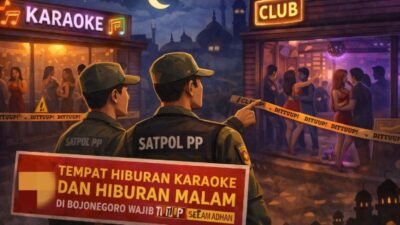 Langgar SE Aturan Ramadhan, Dua Karaoke di Bojonegoro Kedapatan Tetap Buka