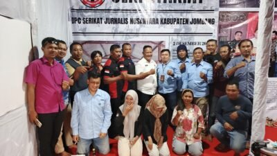 Serikat Jurnalis Nusantara Peringati HPN 2026, Dan Resmikan Sekretariat Bersama di Jombang