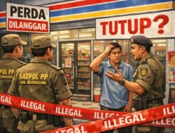 Meski Langgar Perda, Satpol PP Bojonegoro Akui Tak Bisa Tutup Toko Modern Ilegal