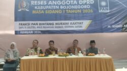 Reses Masa Sidang 1 Anggota DPRD Bojonegoro M Wahid Anshori di Kalitidu