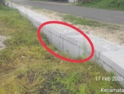 Proyek Drainase Desa Ngunut Bojonegoro Diduga Asal-Asalan, Tak Ada Koordinasi dengan Desa