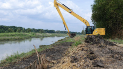 Penanganan Darurat Longsor di Bantaran Sungai Loro Desa Sambiroto Selesai 100 Persen dalam Enam Hari