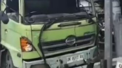 Kecelakaan di Balen, Truck Tronton Tabrak Mobil Honda Brio