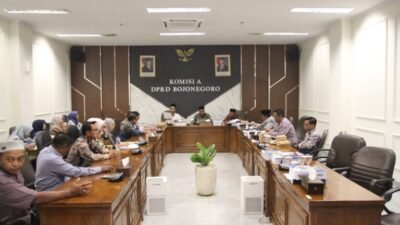 Komisi A DPRD Bojonegoro Gelar Rapat Kerja Bahas Perselisihan Pemanfaatan Tanah Sekolah