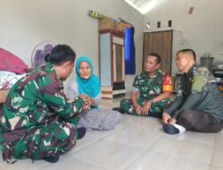 Babinsa Sukosewu Bantu Mbah Sukimah Lansia Korban Penipuan Haji