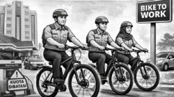 Pemkab Bojonegoro Tekan Konsumsi Energi, ASN Wajib Bike to Work