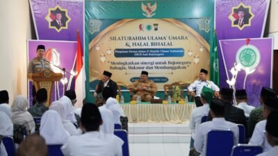 Hadiri Halal Bihalal MUI, Kapolres Bojonegoro Soroti Pentingnya Pengawasan Anak di Dunia Digital