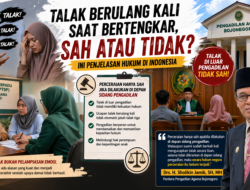 Talak Berulang Kali Saat Bertengkar, Sah atau Tidak? Ini Penjelasan Hukum di Indonesia