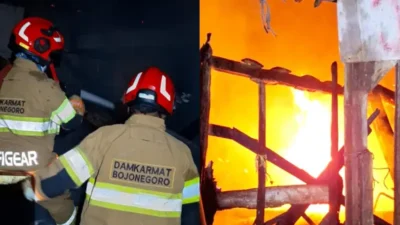 Rumah di Sumberwangi Ludes Dilalap Api, Kerugian Rp50 Juta
