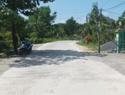 Jalan Rigid Beton Nglarangan Rampung, Ekonomi Warga Akan Melaju Pesat