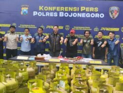 Polisi Bongkar Oplosan LPG Subsidi di Bojonegoro, Pelaku Kantongi Untung Rp800 Ribu per Tabung