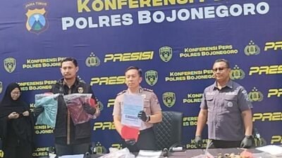Polres Bojonegoro Ungkap Kasus Penebangan Liar Kayu Jati di Hutan Bubulan
