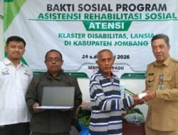 Dinsos Jombang Salurkan Bantuan Modal Usaha ATENSI 2026 untuk Disabilitas dan Lansia, Dorong Kemandirian Ekonomi Warga