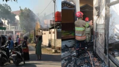 Rumah Lansia di Bojonegoro Terbakar, Kerugian Ditaksir Capai Rp 50 Juta
