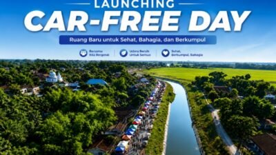 Minggu Jangan Cuma Rebahan, Pacal Launching Car Free Day Dengan Segudang Hiburan dan UMKM