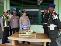 Kapolres Bojonegoro Beri Kejutan HUT ke-80 POMAD, Perkuat Sinergitas TNI-Polri