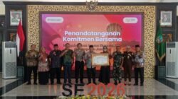 Kapolres Jombang Hadiri Penandatanganan Komitmen Sukses Sensus Ekonomi 2026 di Pendopo Kabupaten