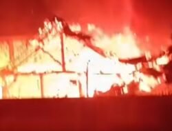 Rumah Warga Sraturejo Baureno Ludes Terbakar, Kerugian Capai Rp 70 Juta
