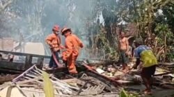 Rumah Lansia di Plandaan Jombang Ludes Terbakar, Diduga Dipicu Bara Tungku Kayu yang Belum Padam