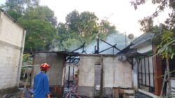 Rumah Kosong di Bojonegoro Ludes Terbakar, Diduga Pemicu Korsleting Listrik