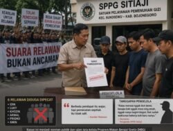 Dugaan Pemecatan Relawan SPPG Sitiaji Beredar, Mitra Bantah Dipicu Karena Tidak ikut Demo Dukung MBG