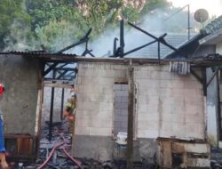 Rumah Kosong di Bojonegoro Ludes Terbakar, Diduga Pemicu Korsleting Listrik