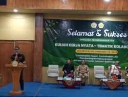Hadiri Pelepasan KKN Unigoro, Bupati Bojonegoro Minta Mahasiswa Promosikan Potensi Desa