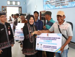 Wabup Nurul Azizah Serahkan Bantuan Alsintan ke Petani