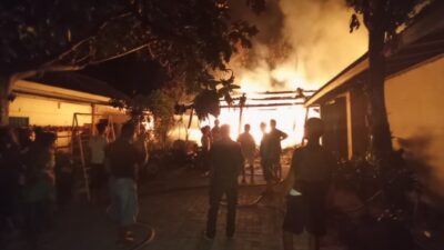 Detik - detik Kebakaran di desa nganti