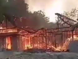 Tiga Rumah Warga Desa Sugihwaras Ngraho Ludes Terbakar