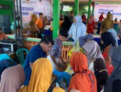 DKPP Bojonegoro Gelar Gerakan Pangan Murah di Klepek, Warga Antusias Belanja
