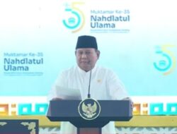 Prabowo Tegaskan Peran Besar Ulama dalam Menjaga Indonesia saat Buka Muktamar ke-35 NU di Jombang