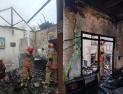 Lupa Matikan Kompor, Rumah Warga di Bojonegoro Hangus Terbakar, 2 Orang Luka Bakar