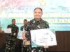 Dandim Bojonegoro Raih Juara III Dansatgas Terbaik TMMD ke-129 Tingkat Nasional